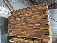 Guyana ipé country grade planken geschaafd 5000-5500x140x18mm (44x) - afbeelding 3 van  4