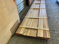 Guyana ipé country grade planken geschaafd 5000x90x18mm (55x) - afbeelding 1 van  3