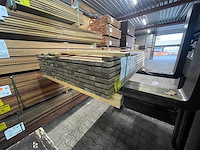 Guyana ipé latten geschaafd 1250x45x21mm (148x) - afbeelding 2 van  3