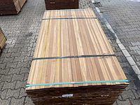 Guyana ipé latten geschaafd 1550x40x25mm (418x)
