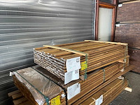 Guyana ipé latten geschaafd 1550x45x21mm (177x) - afbeelding 2 van  3