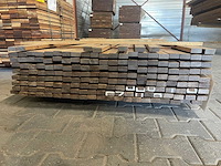 Guyana ipé latten geschaafd 1550x45x21mm (177x) - afbeelding 3 van  3
