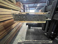 Guyana ipé latten geschaafd 1550x45x21mm (182x) - afbeelding 3 van  3