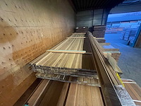 Guyana ipé latten geschaafd 3350-3650x40x21mm (150x) - afbeelding 1 van  3