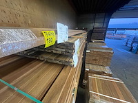 Guyana ipé latten geschaafd 3350-3650x40x21mm (150x) - afbeelding 2 van  3