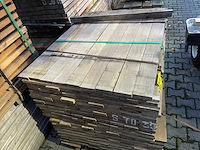 Guyana ipé planken fijnbezaagd 1250x105x27mm (171x) - afbeelding 1 van  3