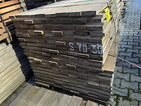 Guyana ipé planken fijnbezaagd 1250x105x27mm (171x) - afbeelding 3 van  3