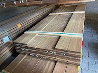 Guyana ipé planken fijnbezaagd 3050x145x21mm (46x) - afbeelding 1 van  3
