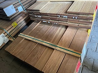 Guyana ipé planken fijnbezaagd 3050x145x21mm (46x) - afbeelding 3 van  3