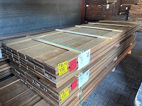 Guyana ipé planken fijnbezaagd 3350x145x21mm (44x) - afbeelding 1 van  3