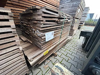 Guyana ipé planken fijnbezaagd 350-1550x105x21mm (366x) - afbeelding 2 van  3