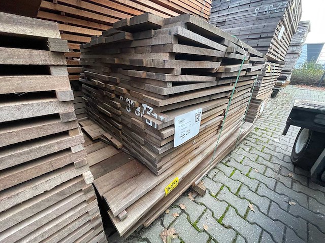 Guyana ipé planken fijnbezaagd 350-1550x105x21mm (366x) - afbeelding 3 van  3