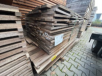 Guyana ipé planken fijnbezaagd 350-1550x105x21mm (366x) - afbeelding 3 van  3