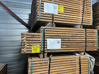 Guyana ipé planken geschaafd 1000-1250x90x25mm (118x) - afbeelding 4 van  4