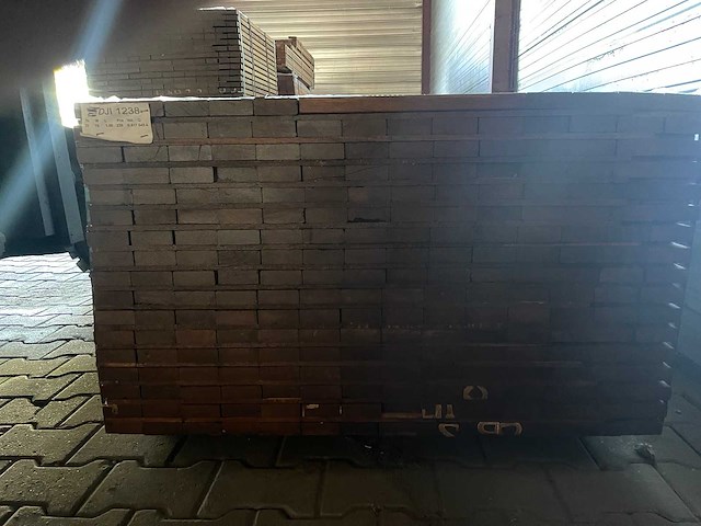 Guyana ipé planken geschaafd 1000x70x25mm (238x) - afbeelding 3 van  3