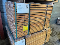 Guyana ipé planken geschaafd 1000x70x25mm (266x) - afbeelding 4 van  4