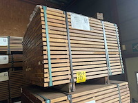 Guyana ipé planken geschaafd 1000x90x25mm (209x) - afbeelding 4 van  4