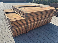 Guyana ipé planken geschaafd 1250-1550x90x25mm (182x) - afbeelding 2 van  3