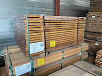 Guyana ipé planken geschaafd 1250x70x25mm (238x) - afbeelding 4 van  4