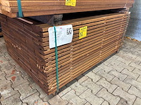 Guyana ipé planken geschaafd 1550x140x25mm (121x) - afbeelding 2 van  2