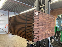 Guyana ipé planken geschaafd 1550x145x25mm (133x) - afbeelding 4 van  4