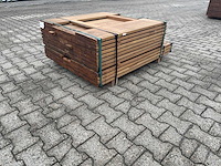 Guyana ipé planken geschaafd 1550x70x25mm (168x) - afbeelding 2 van  4