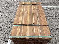 Guyana ipé planken geschaafd 1550x70x25mm (247x) - afbeelding 1 van  4