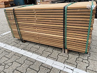 Guyana ipé planken geschaafd 1550x70x25mm (247x) - afbeelding 2 van  4