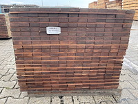 Guyana ipé planken geschaafd 1550x70x25mm (273x) - afbeelding 3 van  3