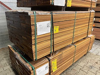 Guyana ipé planken geschaafd 1850x140x21mm (182x) - afbeelding 4 van  4