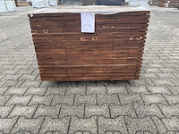 Guyana ipé planken geschaafd 1850x140x25mm (112x) - afbeelding 3 van  4