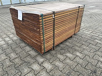 Guyana ipé planken geschaafd 1850x140x25mm (112x) - afbeelding 2 van  4