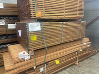 Guyana ipé planken geschaafd 1850x140x25mm (112x) - afbeelding 4 van  4