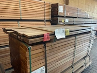 Guyana ipé planken geschaafd 1850x145x21mm (20x) - afbeelding 2 van  3