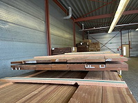 Guyana ipé planken geschaafd 1850x145x21mm (21x) - afbeelding 3 van  3