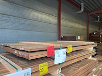 Guyana ipé planken geschaafd 1850x145x21mm (21x) - afbeelding 2 van  3