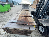 Guyana ipé planken geschaafd 2150x120x21mm (5x) - afbeelding 1 van  2