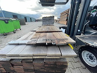 Guyana ipé planken geschaafd 2150x120x21mm (5x) - afbeelding 2 van  2