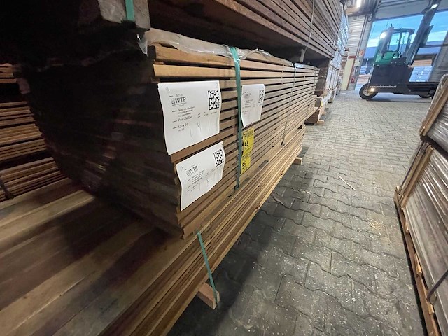 Guyana ipe planken geschaafd 2150x120x21mm (78x) - afbeelding 4 van  4