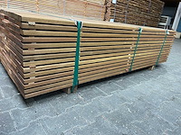 Guyana ipe planken geschaafd 2450-2750x120x21mm (61x) - afbeelding 2 van  4