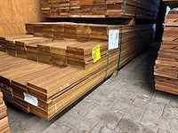 Guyana ipé planken geschaafd 2450-3050x140x21mm (133x) - afbeelding 4 van  4