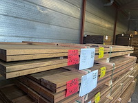 Guyana ipé planken geschaafd 2450x145x21mm (24x) - afbeelding 2 van  3