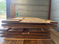 Guyana ipé planken geschaafd 2450x145x21mm (24x) - afbeelding 3 van  3