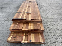 Guyana ipé planken geschaafd 2750-3350x90x21mm (163x)