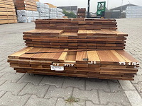 Guyana ipé planken geschaafd 2750-3350x90x21mm (163x) - afbeelding 3 van  3