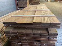 Guyana ipé planken geschaafd 2750x145x21mm (26x) - afbeelding 3 van  3