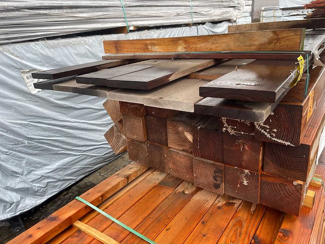 Guyana ipé planken geschaafd 3050x145x21mm (10x) - afbeelding 3 van  3