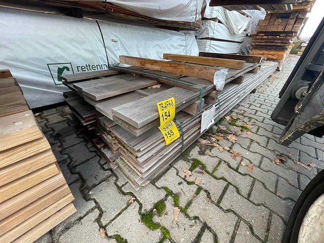 Guyana ipé planken geschaafd 3050x145x21mm (10x) - afbeelding 2 van  3