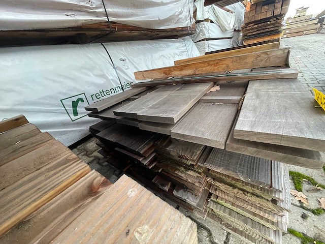 Guyana ipé planken geschaafd 3050x145x21mm (10x) - afbeelding 3 van  3