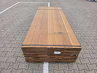 Guyana ipé planken geschaafd 3350-3950x140x21mm (81x) - afbeelding 1 van  3